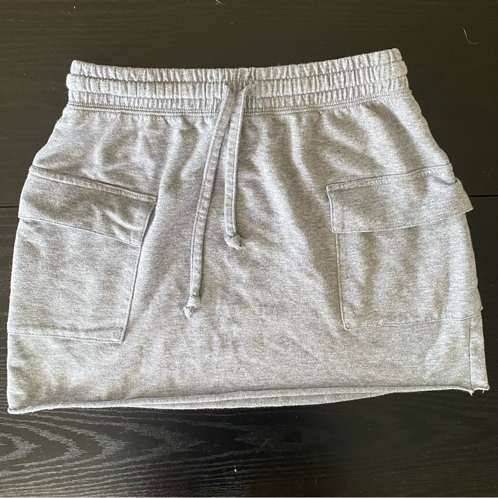 Mini sweat skirt